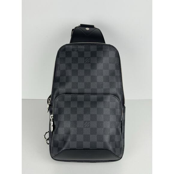 Louis Vuitton Avenue Sling Bag Damier Graphite Canvas D-2 - Picture 2 of 16